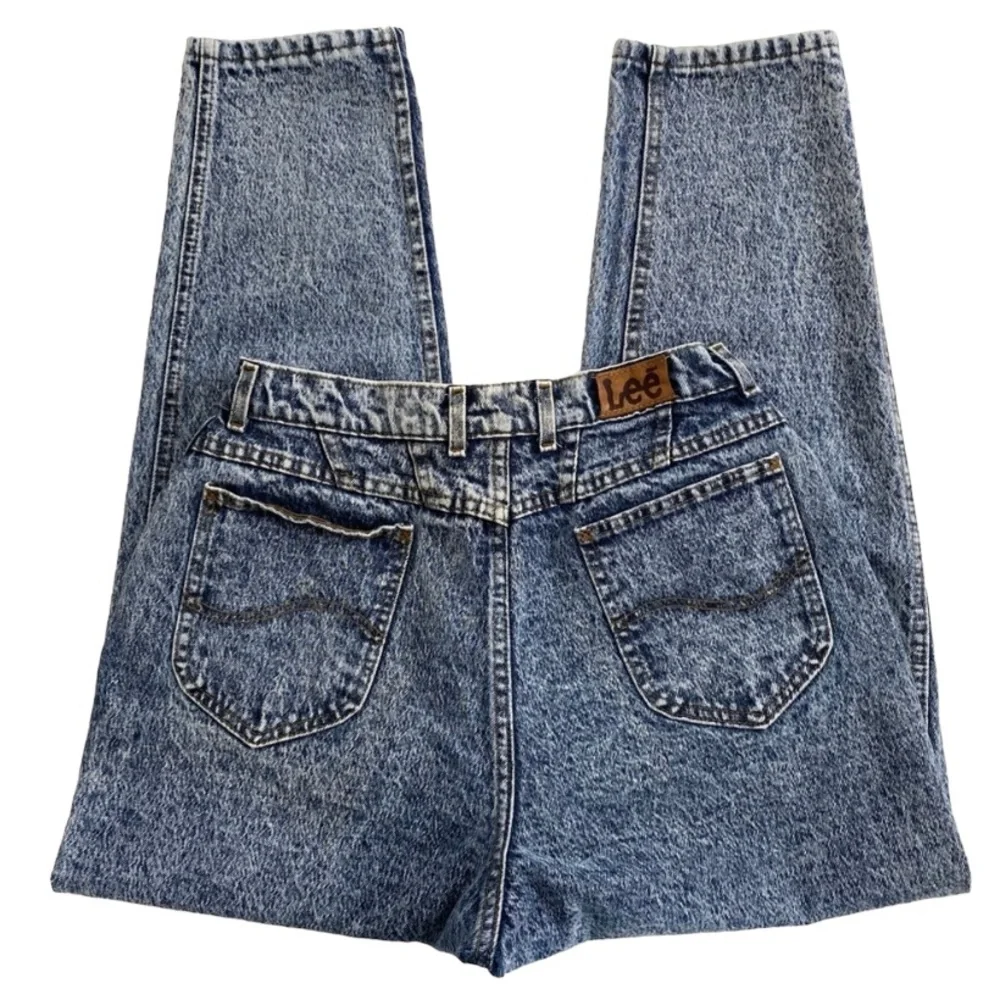 🚫SOLD🚫 Vintage Lee Acid Wash High Waist Mom Jeans Size 16 - Picture 14 of 14